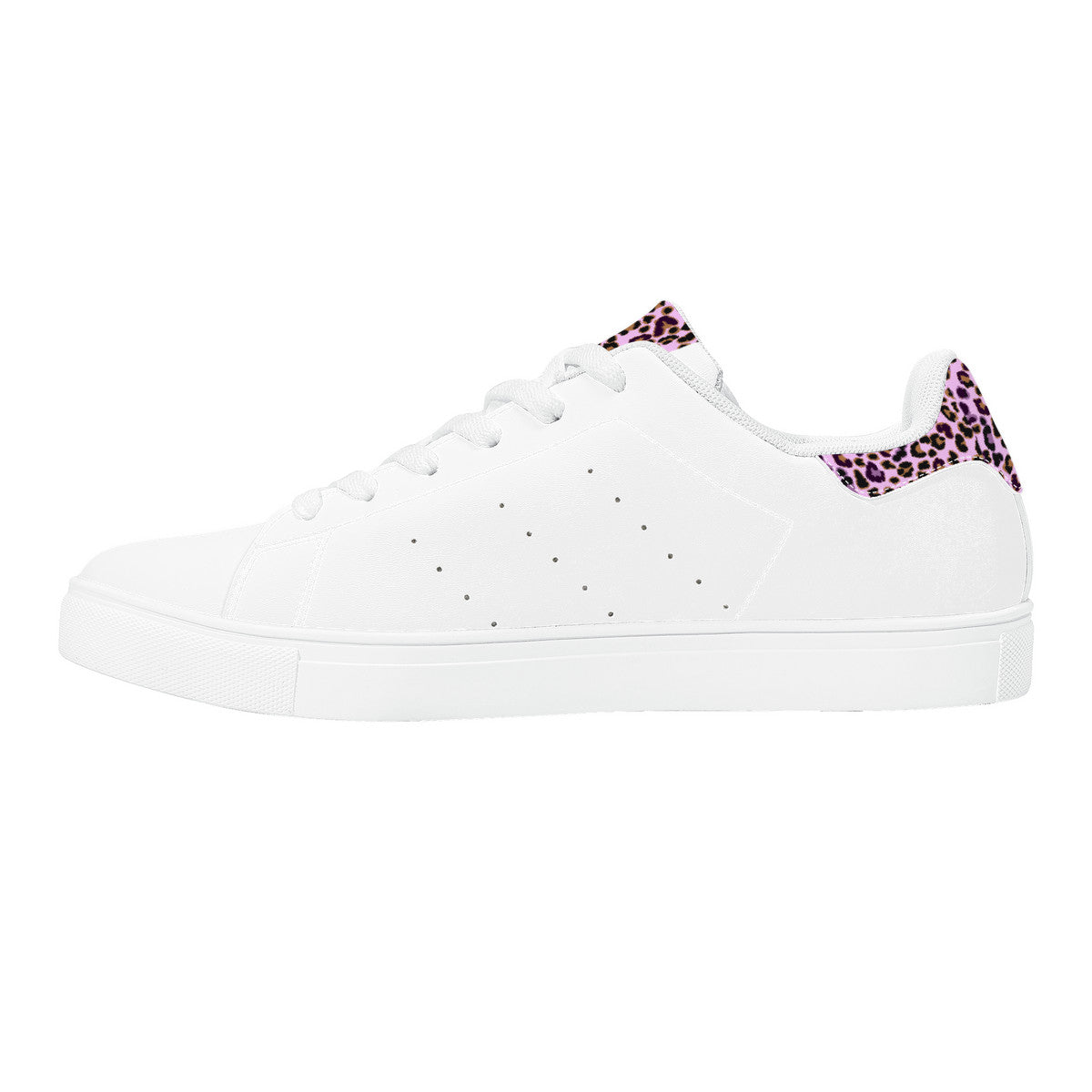 Trendy Low-Top Sneakers | Stylish Synthetic Leather Shoes –