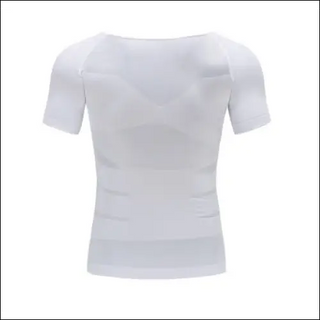 Male Chest Compression T-shirt Fitness Hero Belly Buster