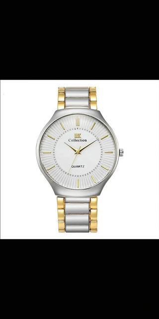 Men Quartz Business Wristwatch Watch - Style3 White