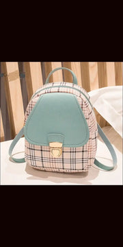 Mini Backpack Purse - Blue