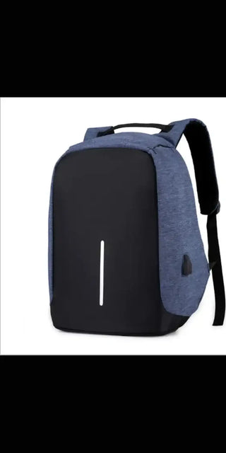 USB Charging Water-Resistant Backpack: Stylish Multifunctional Bag