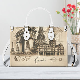 KAROLE®️ Elegant London Skyline Tote Bag - Handbag