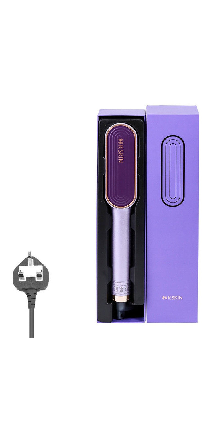 Negative Ion Hair Straightening Comb And Curling Iron -