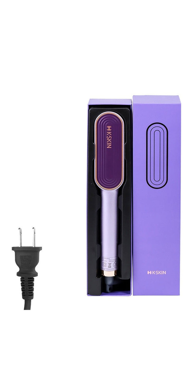 Negative Ion Hair Straightening Comb And Curling Iron -