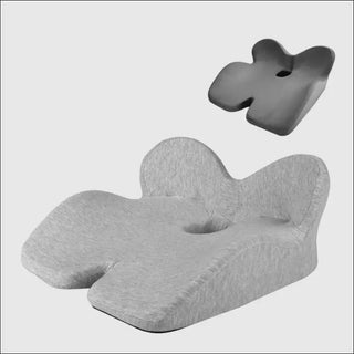 Non - Slip Memory Foam Seat Cushion Posture Correction Slow Rebound Hollow Out Design Prevent Hemorrhoids Give Birth Pain Relieve - K - AROLE