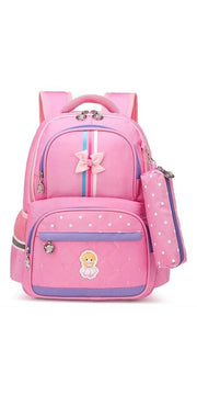 Orthopedic Children School Backpack - Pink - bags