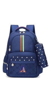 Orthopedic Children School Backpack - Dark Blue - bags