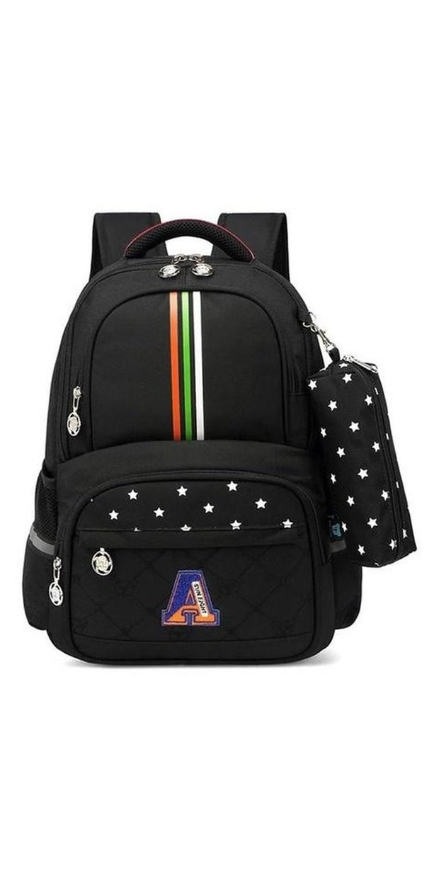 Orthopedic Children School Backpack - Black - bags