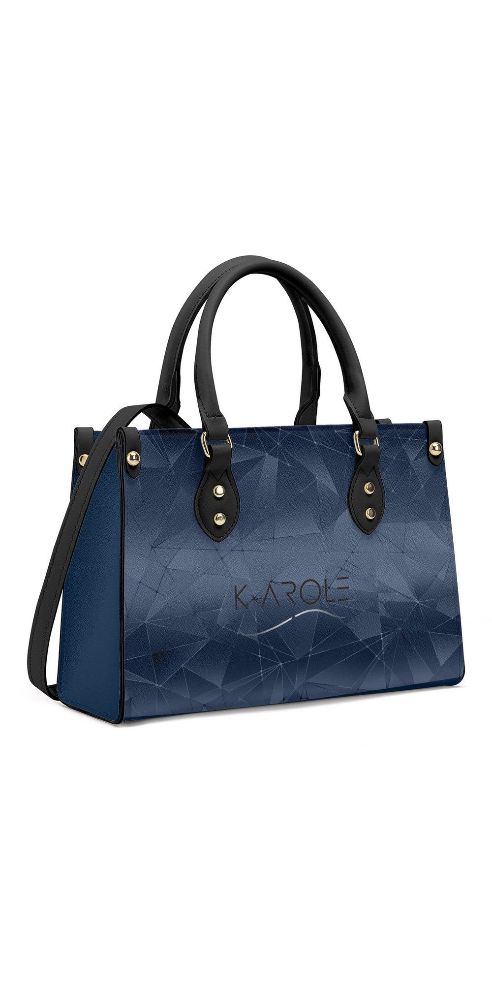 Luxury and Style: K-AROLE Shoulder Ice blue Bag
