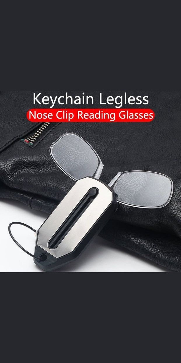 Portable Frameless Reading Glasses