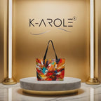 Sac fourre-tout K-AROLE « Artistic Burst » : style, espace et créativité 