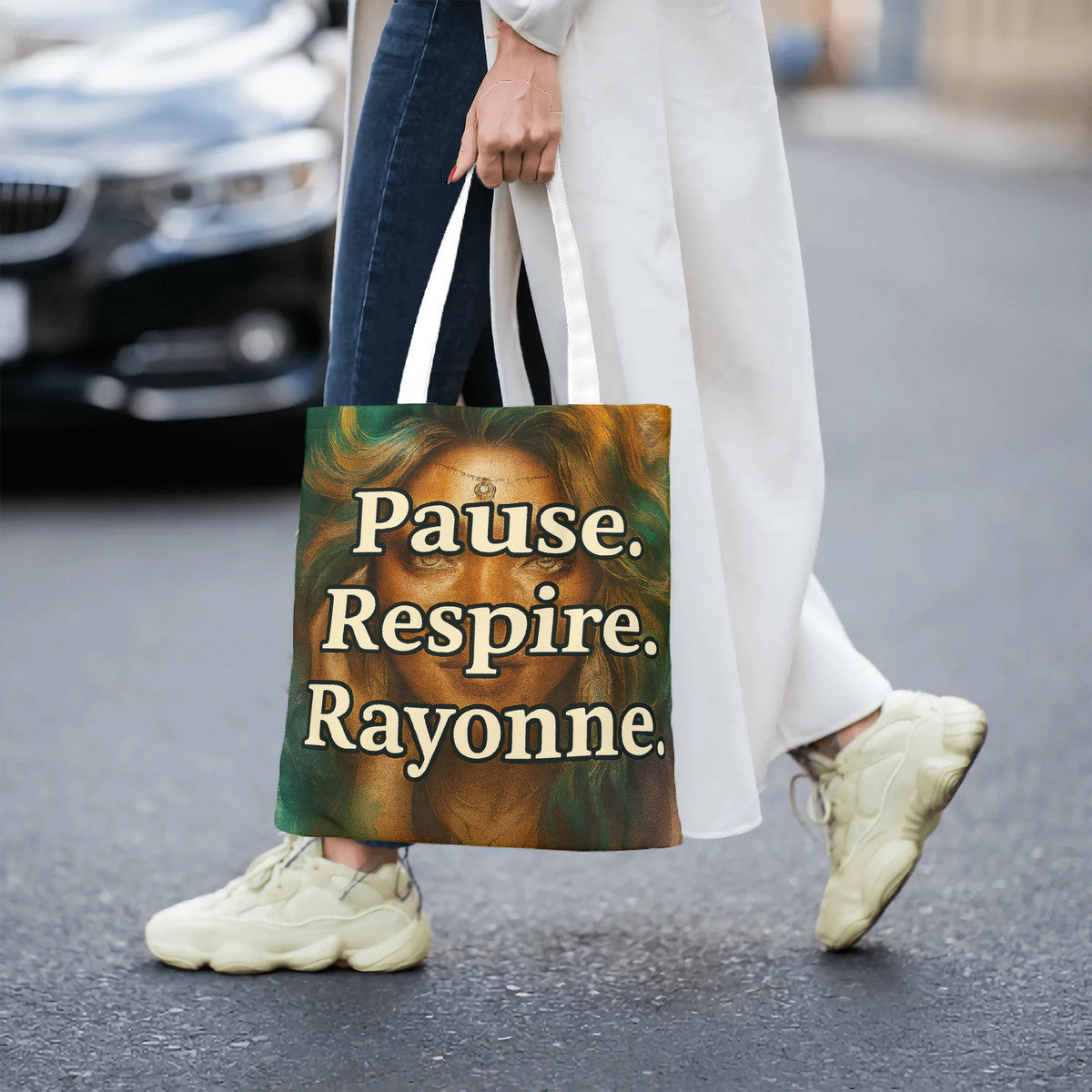 “Shine” Artistic Tote Bag – Light Edition by K-AROLE