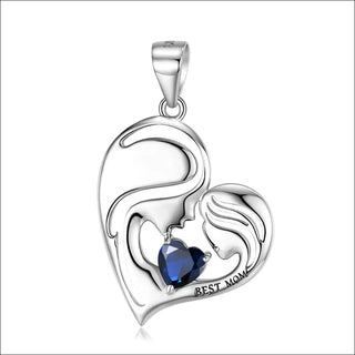 S925 Sterling Silver Best Mom Necklace Mother’s Day Series