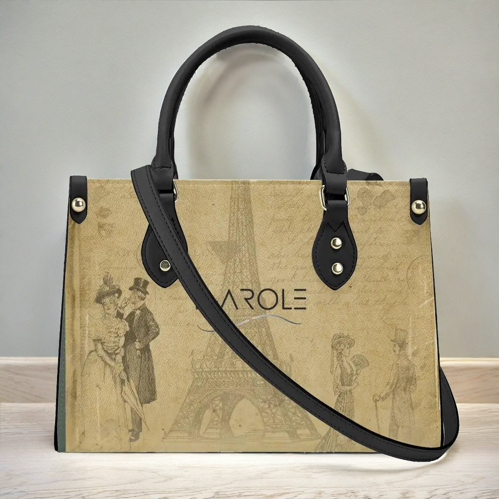 Bolsa de ombro eiffel luxuosa redefinida K-AROLE Designer