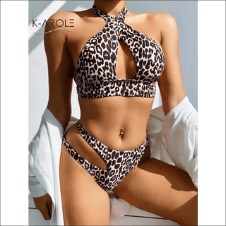 K - AROLE™️ Stylish Leopard Print Bikini - K - AROLE