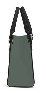 SF_B3 Luxury Women PU Tote Bag - Black - One Size - bags