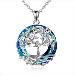 Elegant Sterling Silver Tree of Life Pendant Necklace – Meaningful Jewelry Gift by K-AROLE®️