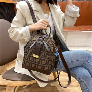 Sophisticated Houndstooth Backpack by K-AROLE™️ - bags