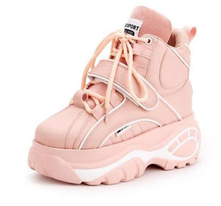 Space High Top Sneakers - Pink / 35 - sneakers
