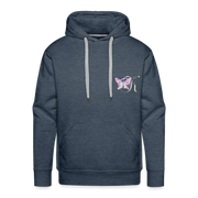 heather denim / S