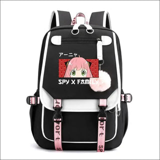 Spy X Family Anya Forger Anime Backpacks Girls Kawaii Manga Cartoon Bookbag Teenager Usb Charging School Bags Fashion Rucksack K-AROLE