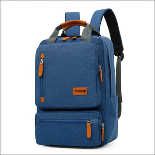 Stylish Commuter Backpack by K-AROLE - Durable Blue Laptop