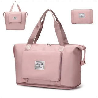 Stylish Convertible Laptop Tote Bag - Blush Pink PALZANO