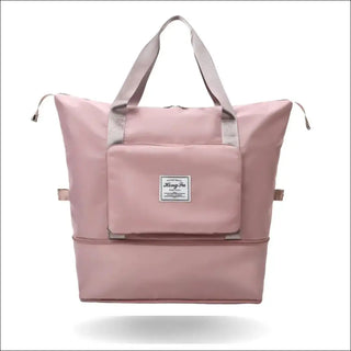 Stylish Convertible Laptop Tote Bag - Blush Pink PALZANO