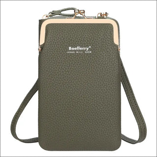 Stylish Mobile Phone Crossbody Wallet - Hands- Versatile