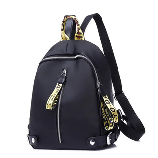 Stylish Nylon Convertible Backpack for Women - bags