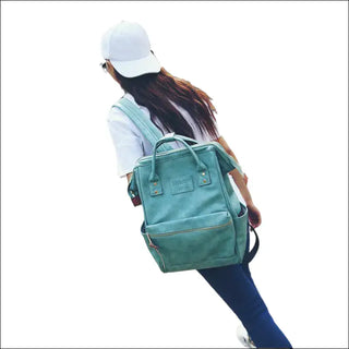 Stylish Teal Backpack for the Contemporary Adventurer - bags