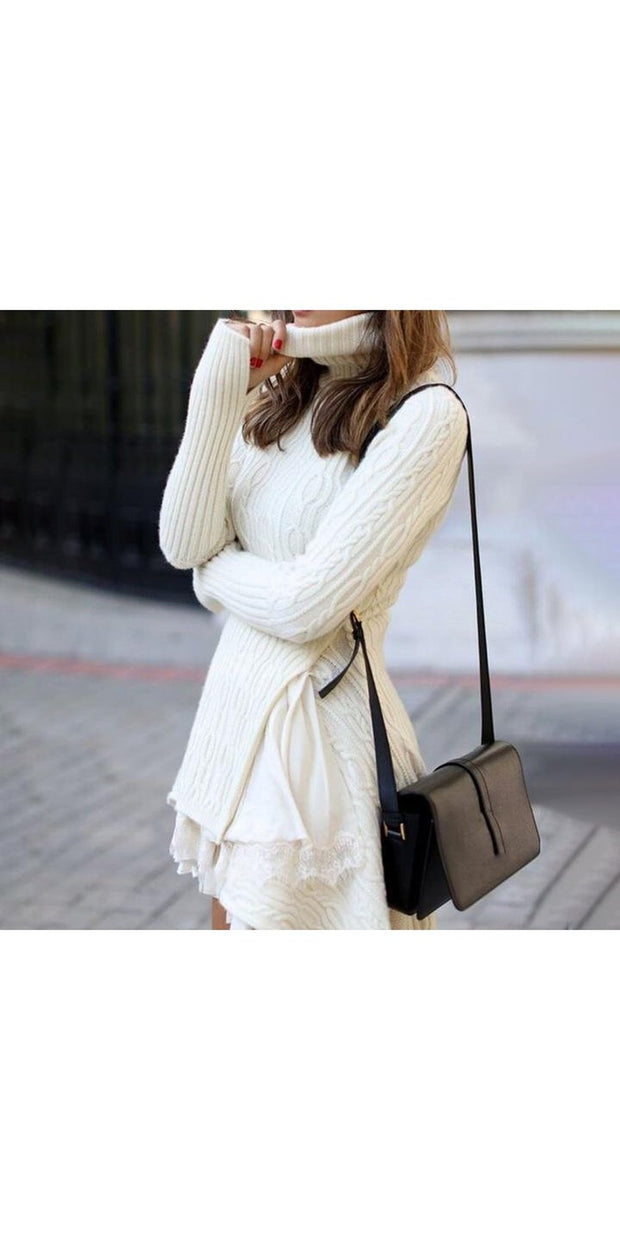 Sweater Women’s New Loose Knit Dress - dress