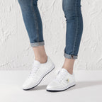 Synthetic Leather Sneakers – Elevate Your Street Style