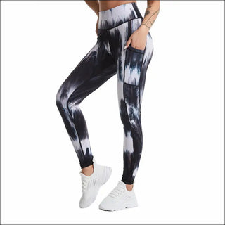 Vibrant Vortex: K-AROLE™️ Seamless Workout Leggings