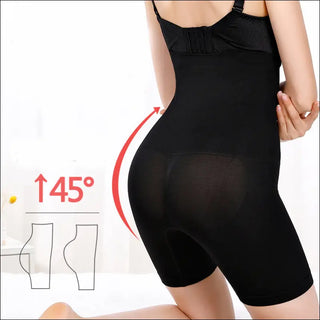 Slimming waist trainer shorts with 145° shaping - tummy control and butt lift for a flattering figure.