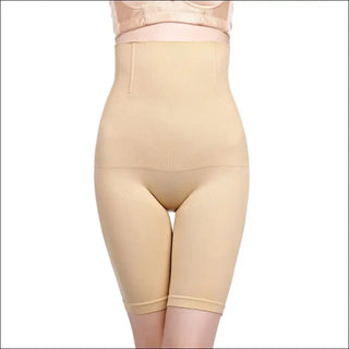 Shapewear body shaper with high waist and tummy control, designed to slim and smooth the figure.