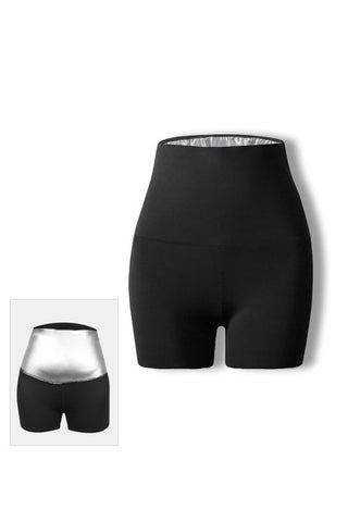 Water Sauna Pants Body Slimming - Shorts1 Only waist / Big