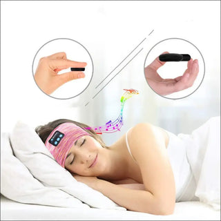 Wireless Eye Mask Bluetooth Headset Hands-free Call Running