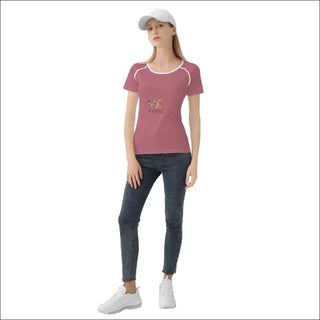 Womens All-Over Print T shirt - K-AROLE