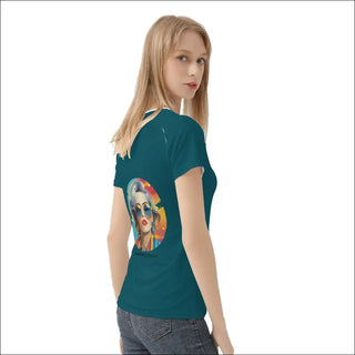 Womens All-Over Print T shirt popcustoms