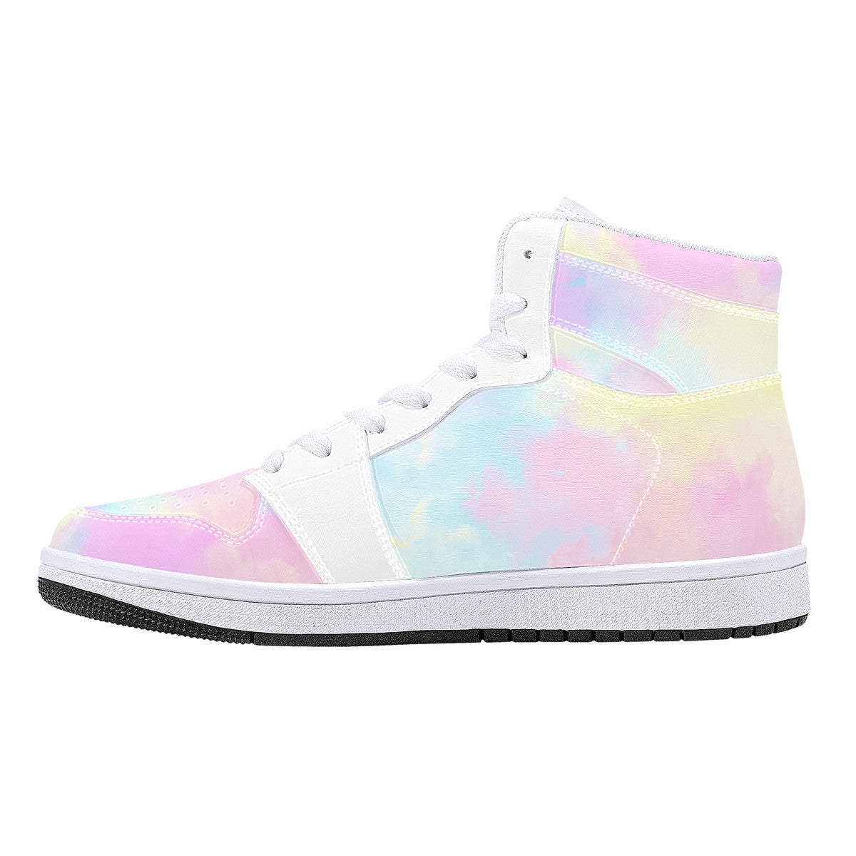 K-AROLE®️ Iridescent High-Top Sneakers: Elevate