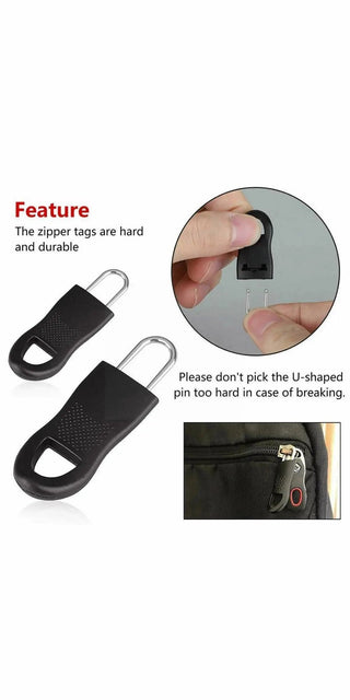 Universal Zipper Repair Kit - Durable Zipper Rescue Tools for Clothes, Bags and Backpacks