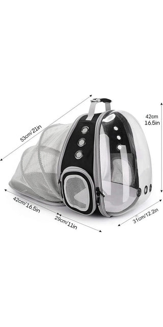 Transparent Bubble Cat Carrier Backpack: High-Quality Travel Accessory for Pets