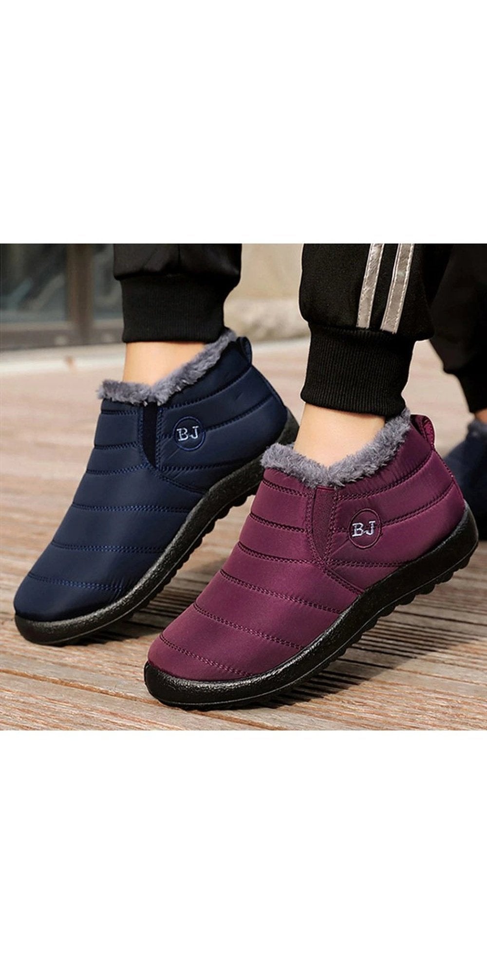 Women Boots Lightweight Winter Shoes for Women 2022 Ankle Boots Snow Botas Mujer Black Couple Waterproof Winter Boots plus Size