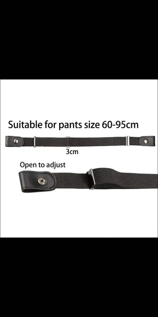 Buckle-Free Belt for Jean Pants,Dresses,Fashion No Buckle Stretch Elastic Waist Belt for K-AROLE