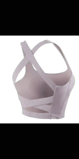Comfortable and Supportive Lavender Sports Bra for Active Women