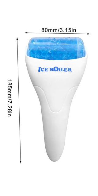 Reusable Facial Roller Cooling Ice Massager - Relaxing beauty tool with ice-filled chamber for soothing facial massage