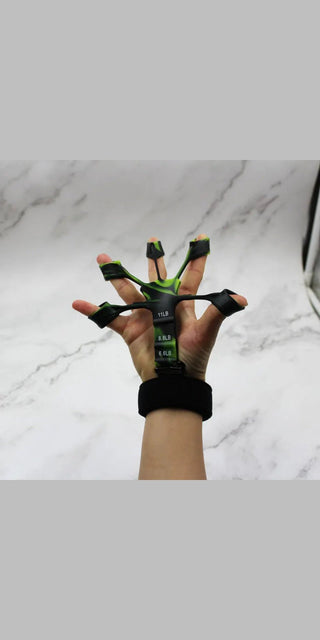 Finger gripper exerciser with 6 resistance levels for hand strength recovery
