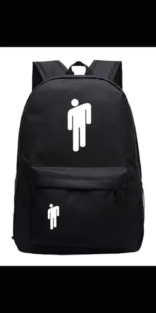 Fashionable And Simple Outdoor USB Charging Backpack - Pure