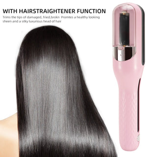 Professional Hair Split Ends Trimmer for Women
Trims the tips of damaged, fried, and broken hair, promoting a healthy, smooth, and silky luxurious head of hair.
